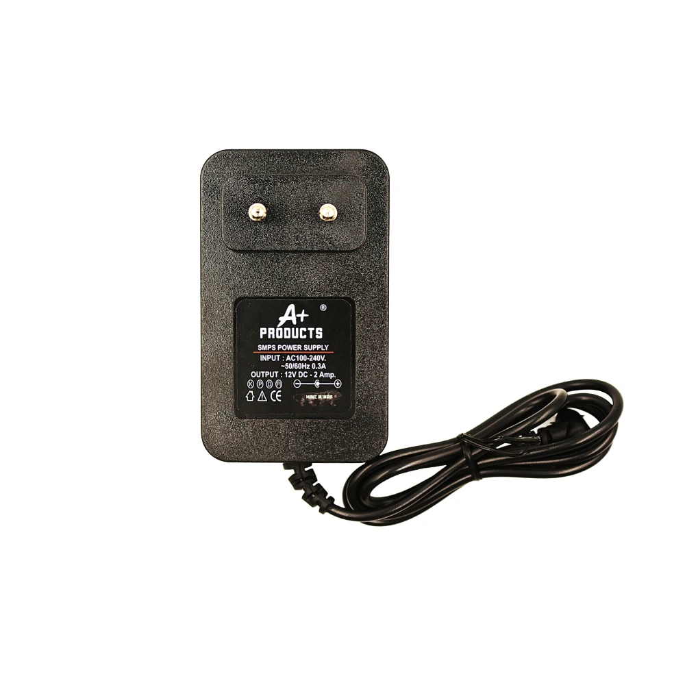 A+ Products Power Adapter 12V-2AMP DC Pin view 2